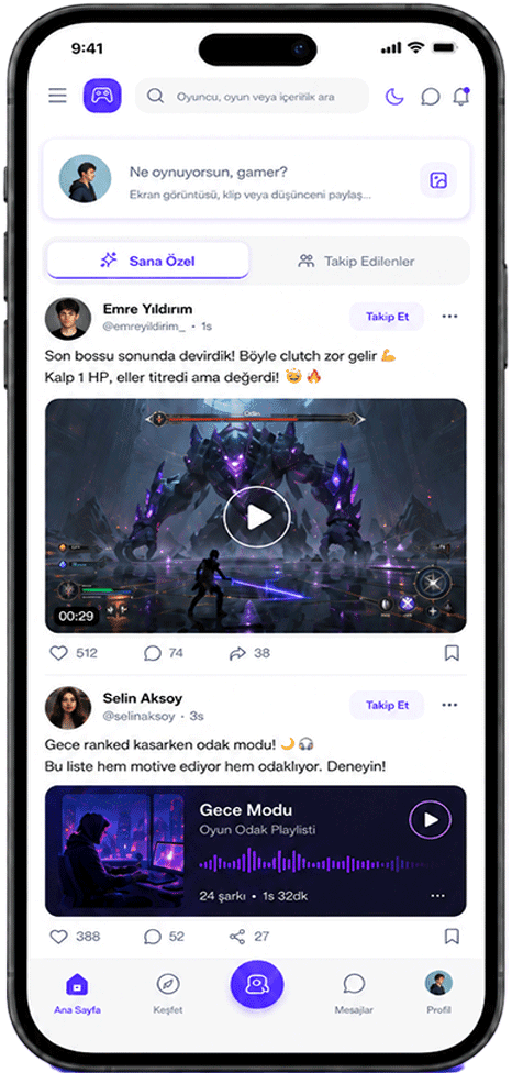 Indie Valley mobil uygulama akış önizlemesi